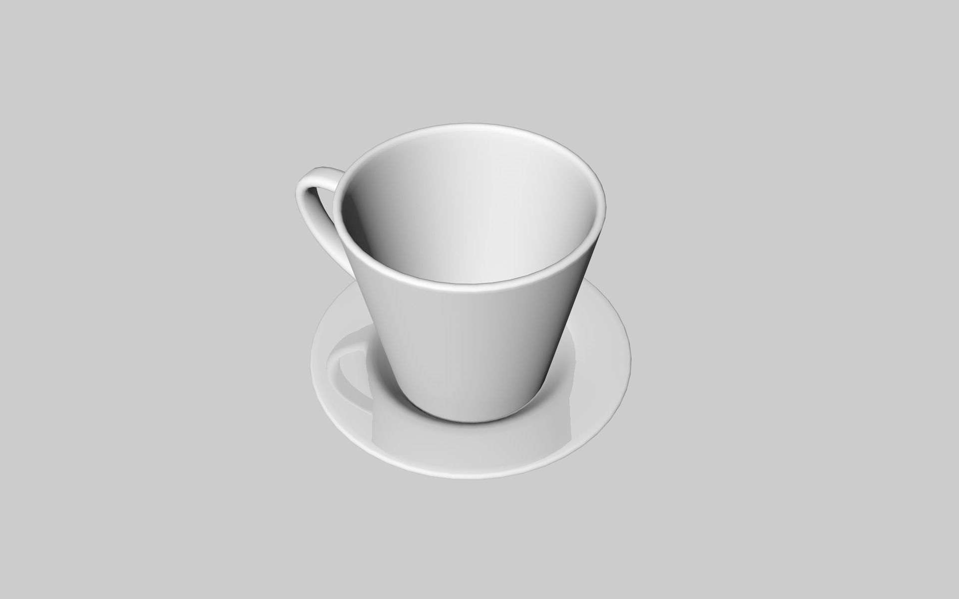 Cup of coffee 3D model_1