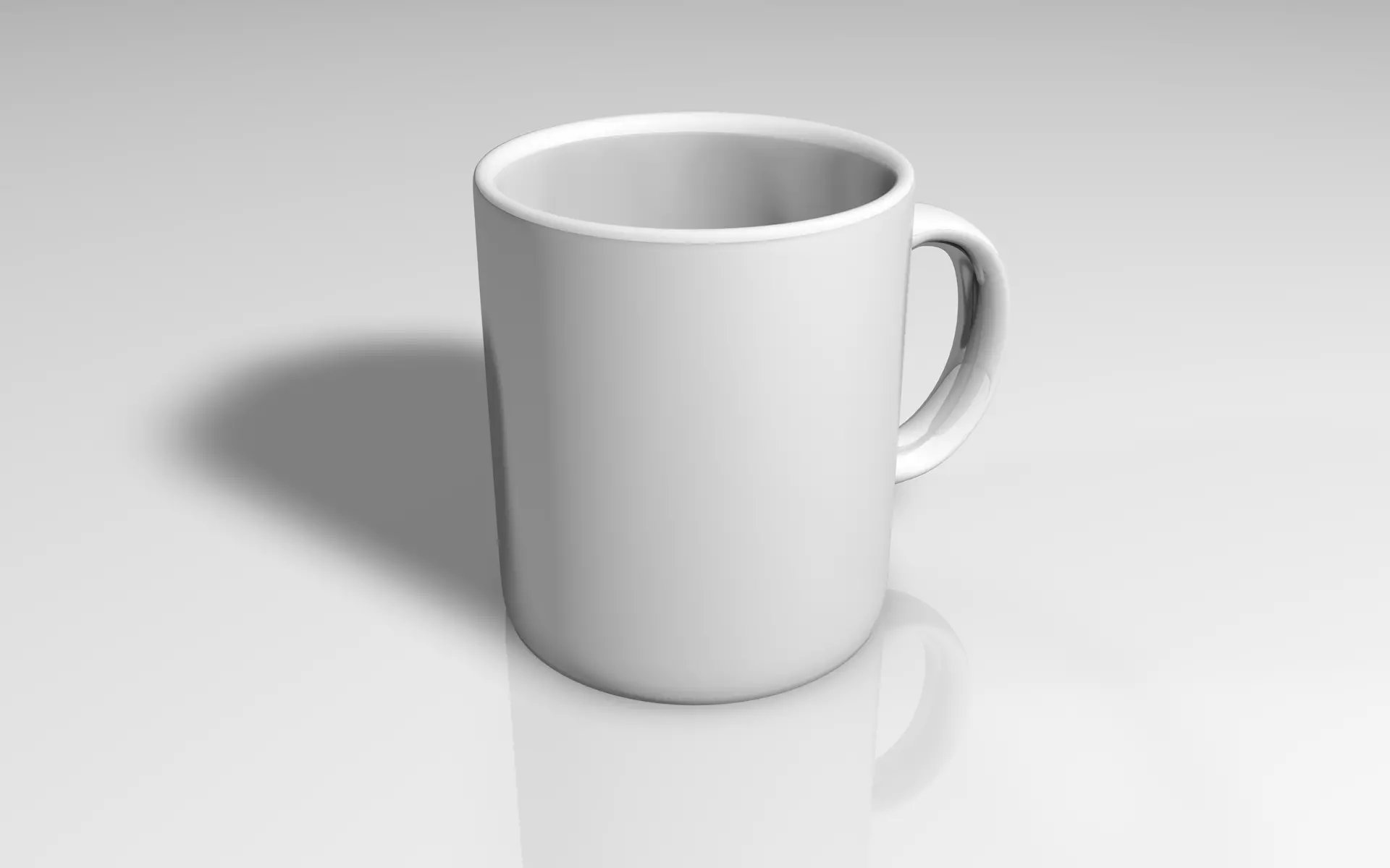 Cup of coffee 3D model_0
