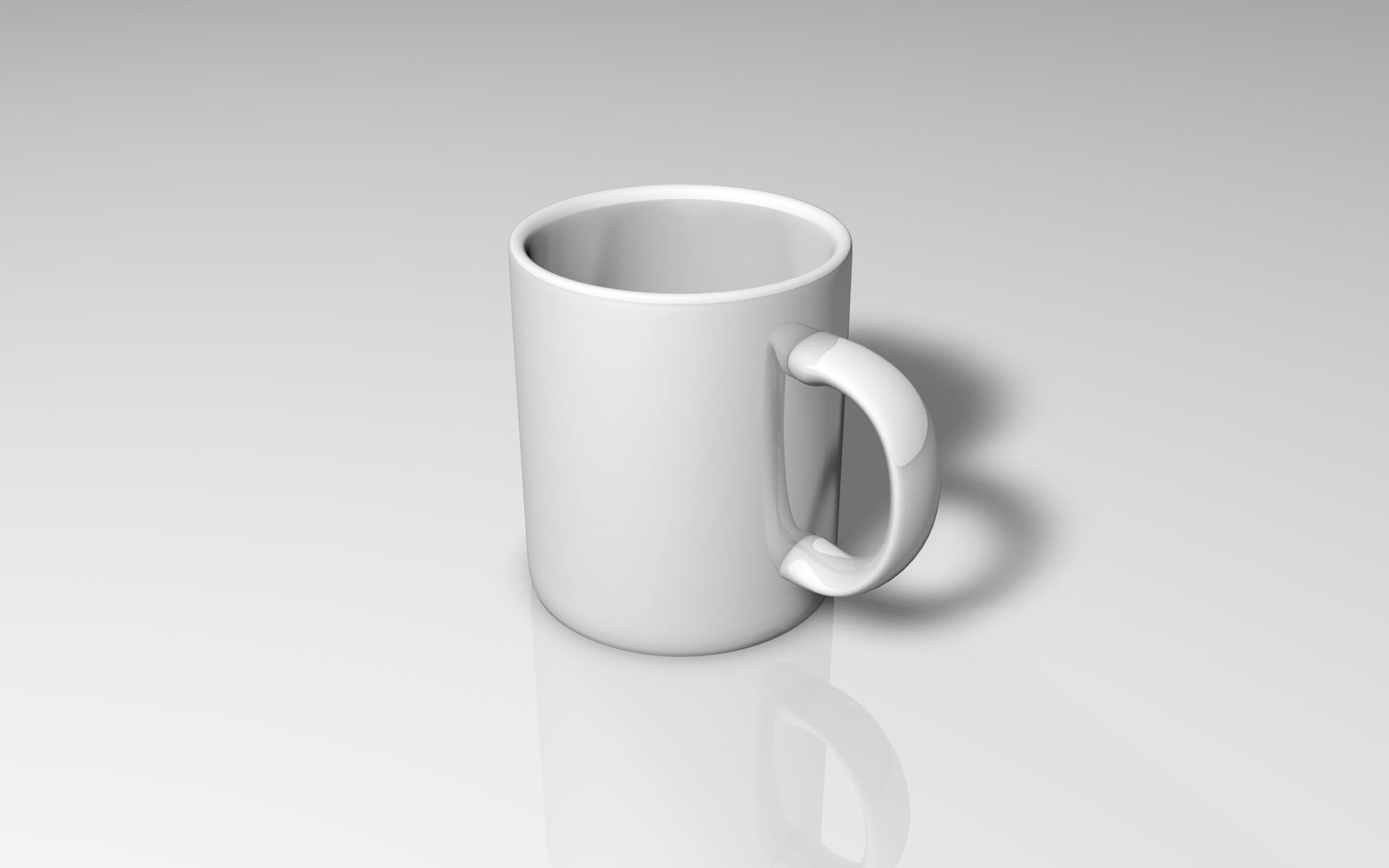 Cup of coffee 3D model_2