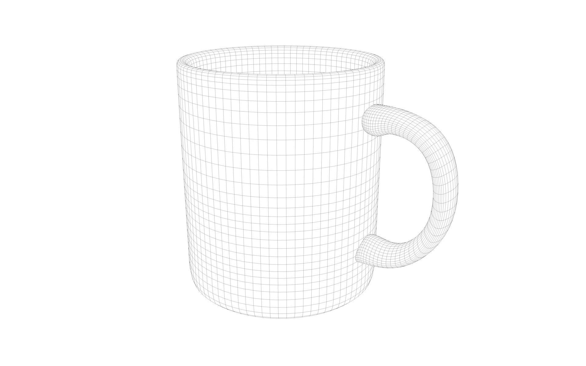 Cup of coffee 3D model_11