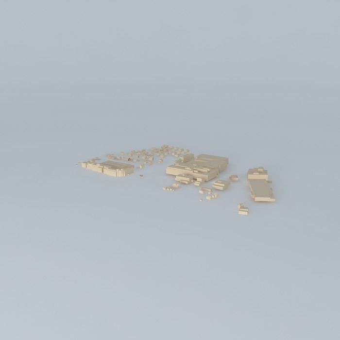 Haslevangen torpedo boat Free 3D model_2