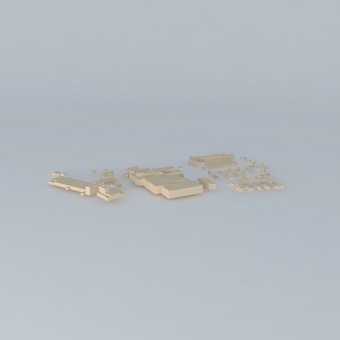 Haslevangen torpedo boat Free 3D model_1