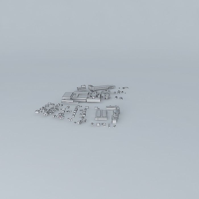 Haslevangen torpedo boat Free 3D model_3