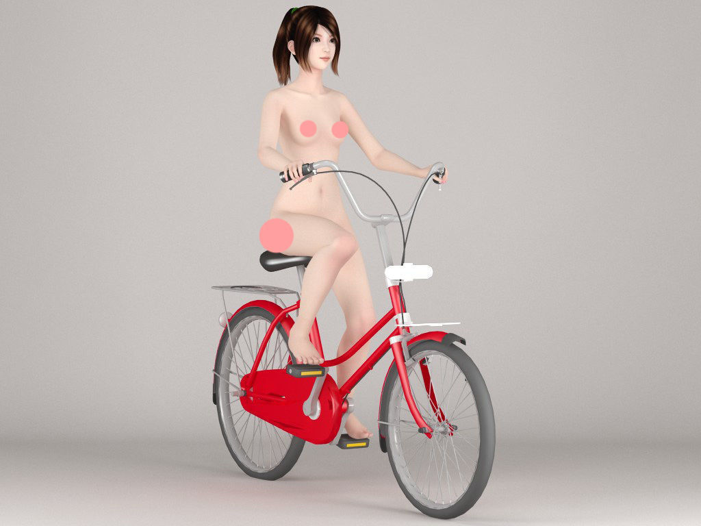 100 nude girls collection 3D model_9