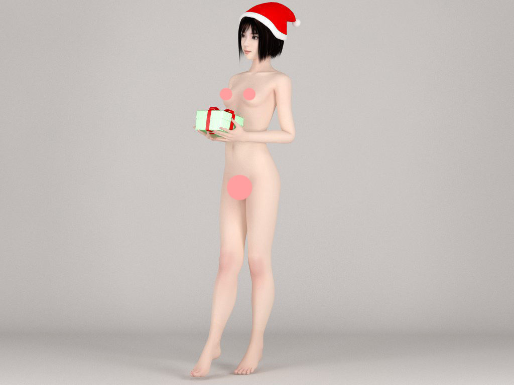 100 nude girls collection 3D model_90