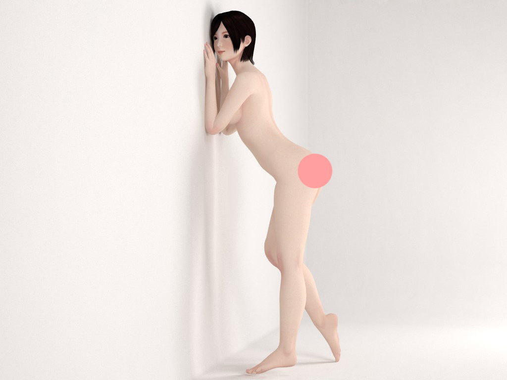 100 nude girls collection 3D model_41