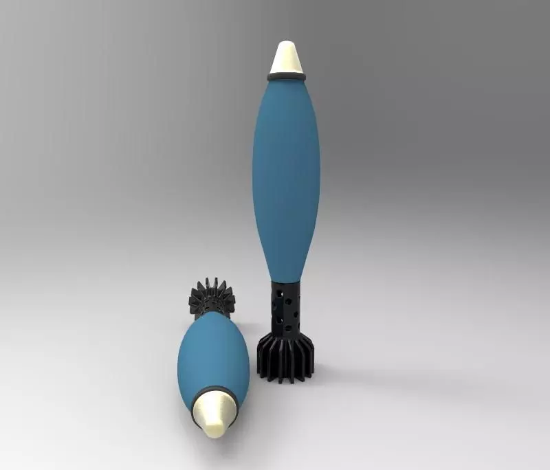 The Mortar Shell 3D model | CGTrader