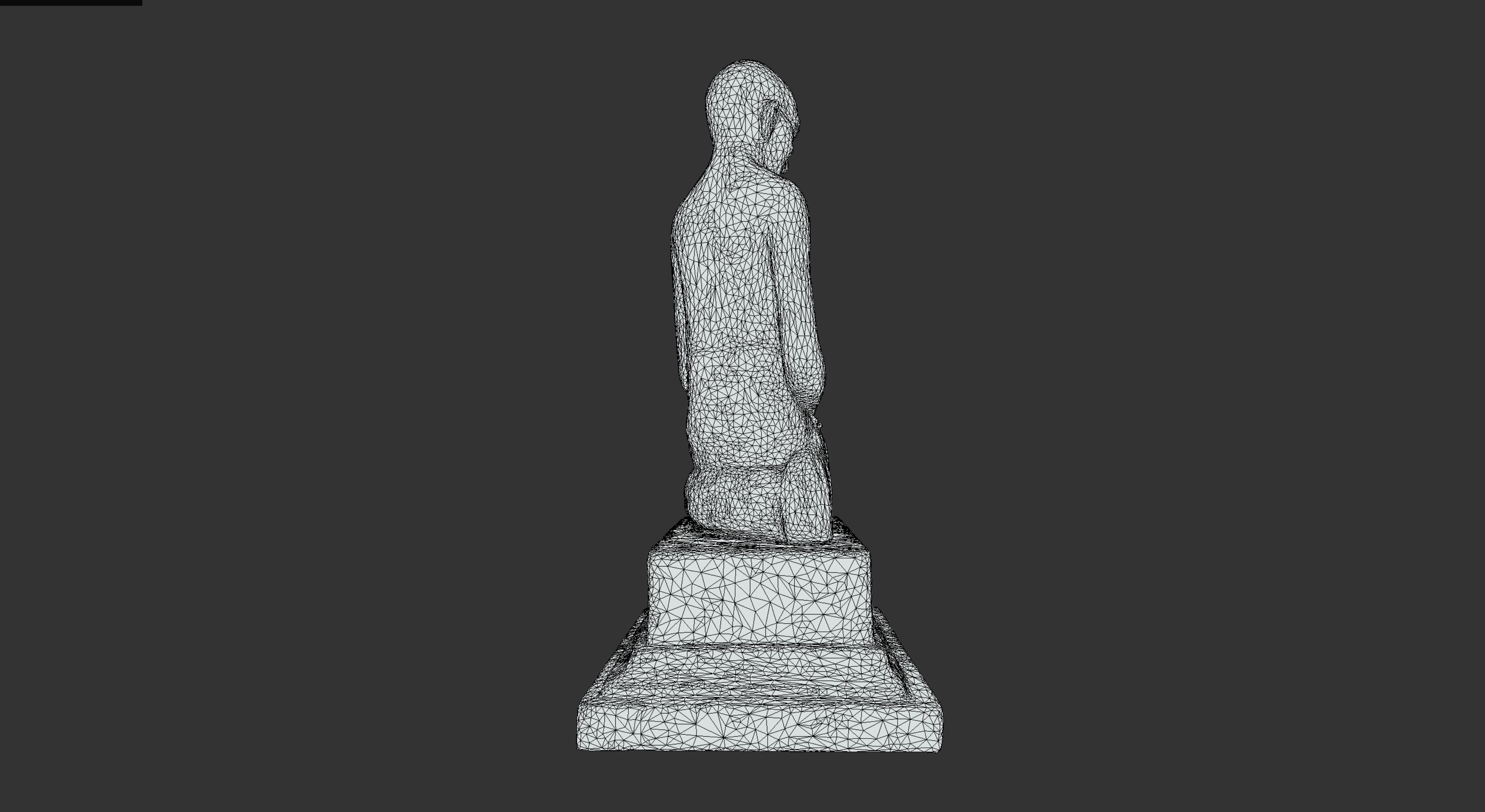 Ivory Gandhi v2 Low-poly 3D model_27