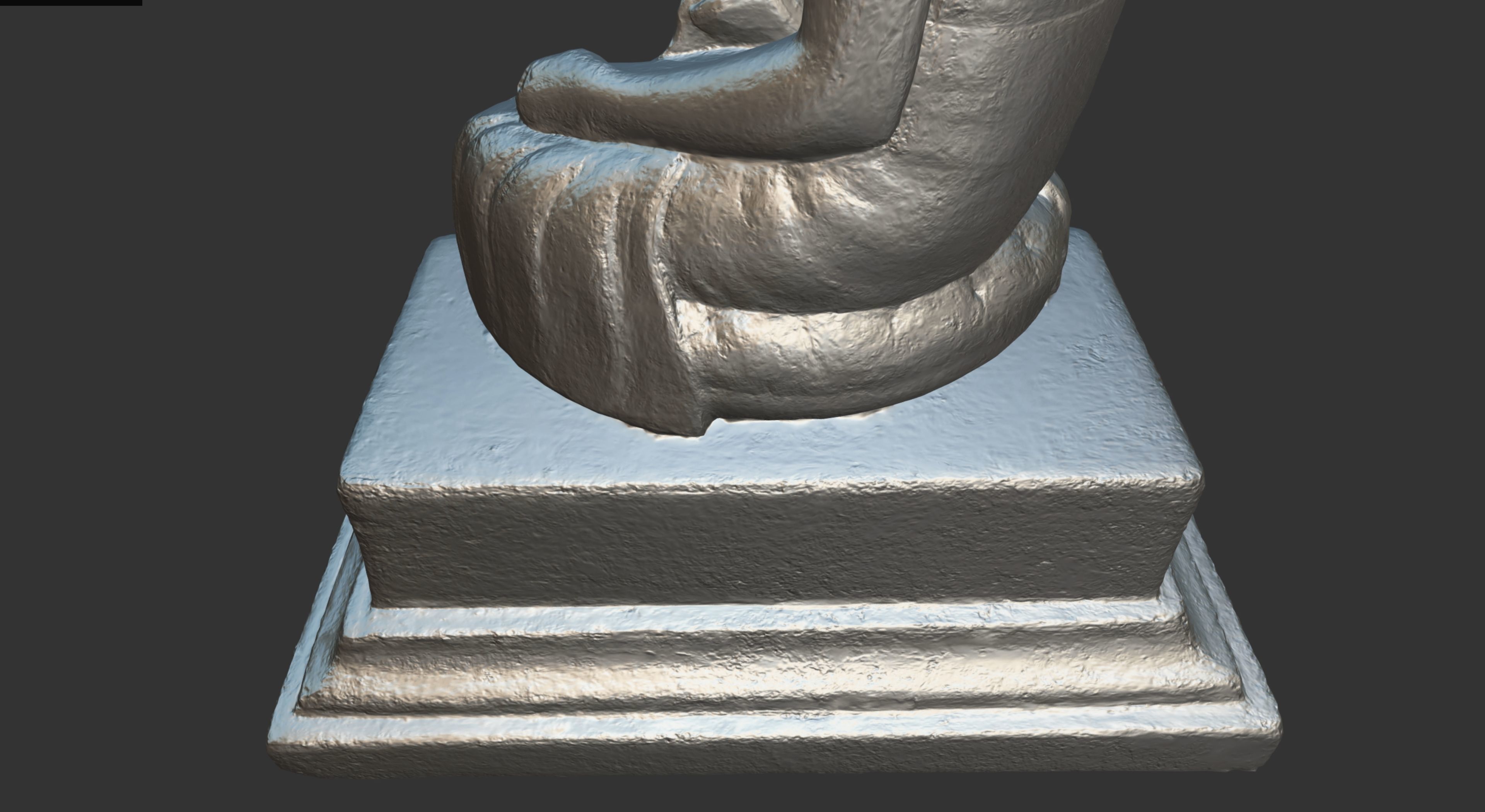 Ivory Gandhi v2 Low-poly 3D model_24