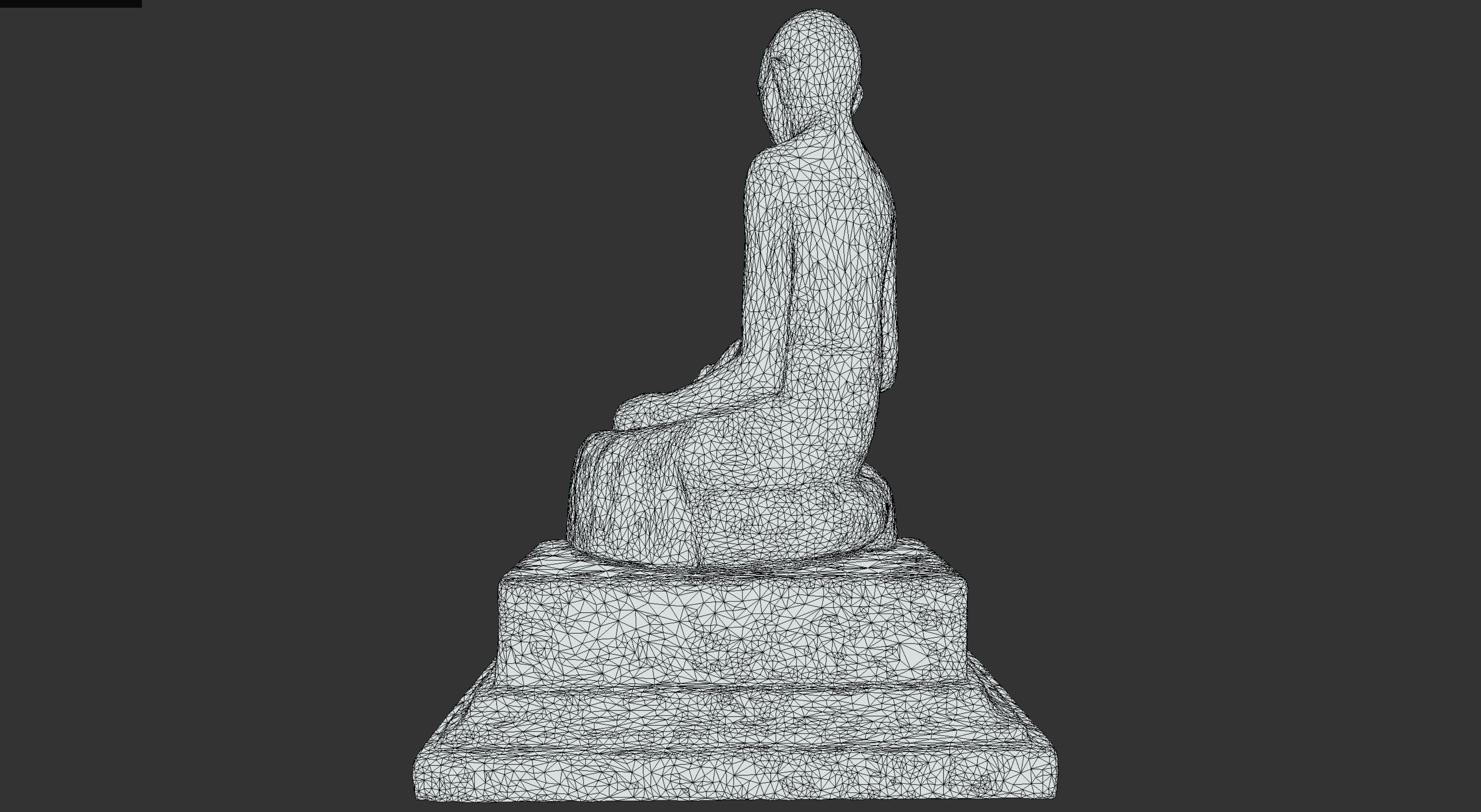 Ivory Gandhi v2 Low-poly 3D model_28