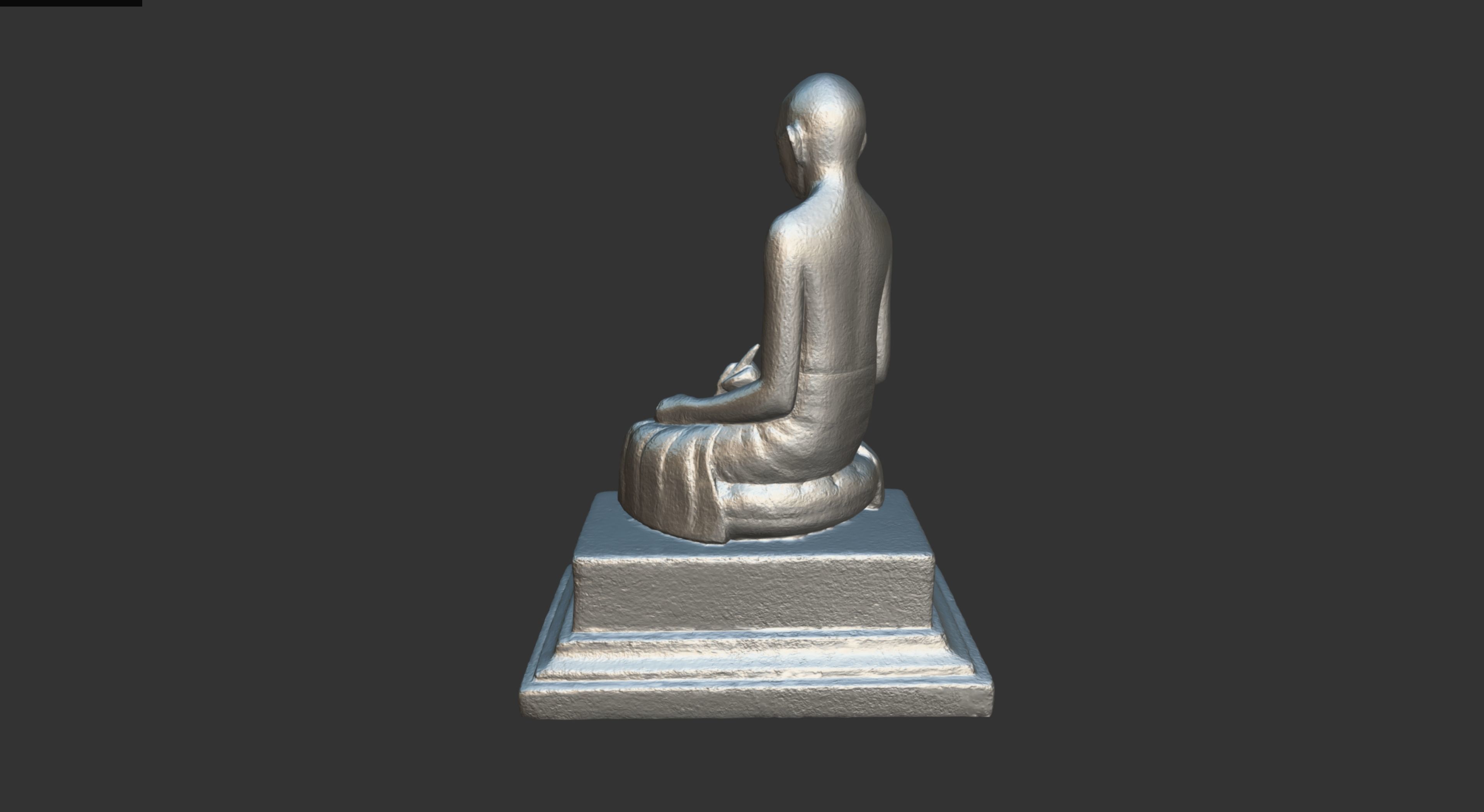 Ivory Gandhi v2 Low-poly 3D model_19