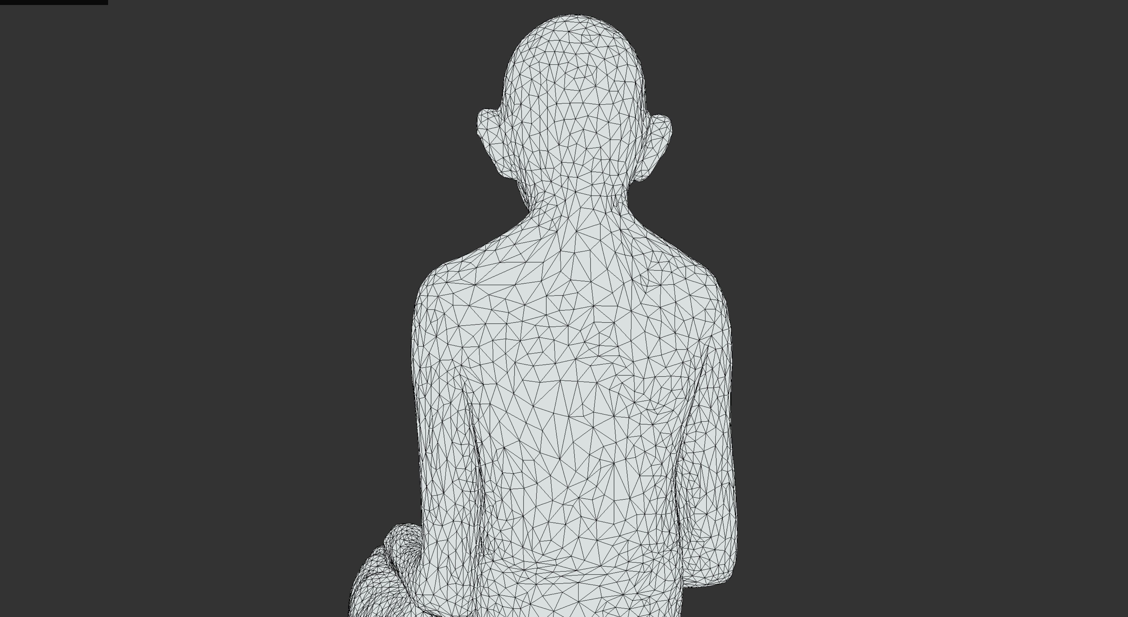 Ivory Gandhi v2 Low-poly 3D model_31