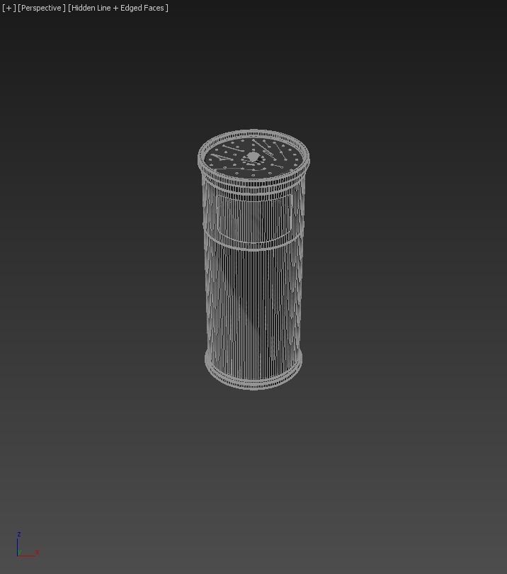 Asphits Column Asphit Grid 3D model_1