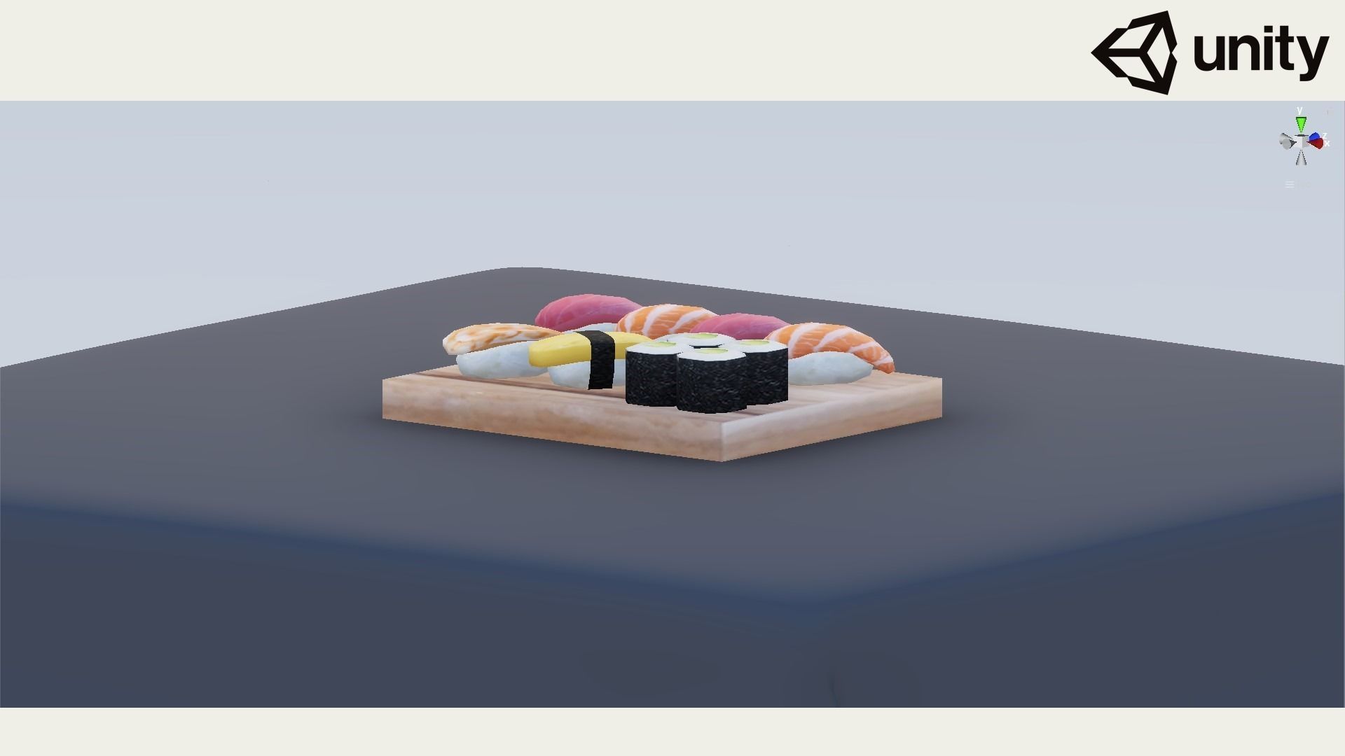 Sushi G08 Low-poly 3D model_7