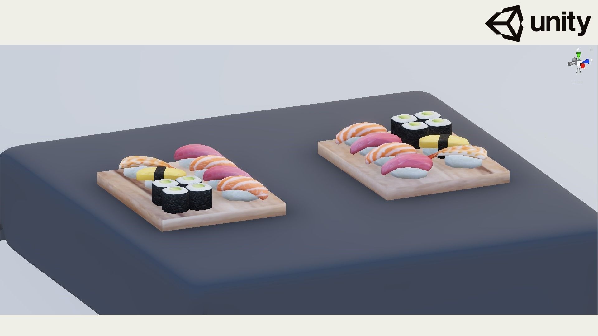 Sushi G08 Low-poly 3D model_10