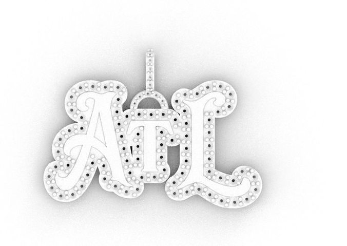ATL PENDANT 3D print model