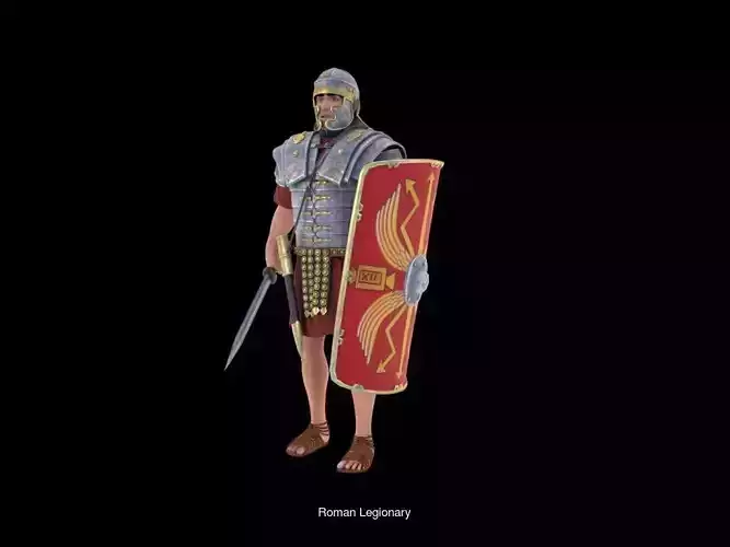 Warriors greek warrior 3D Model Collection