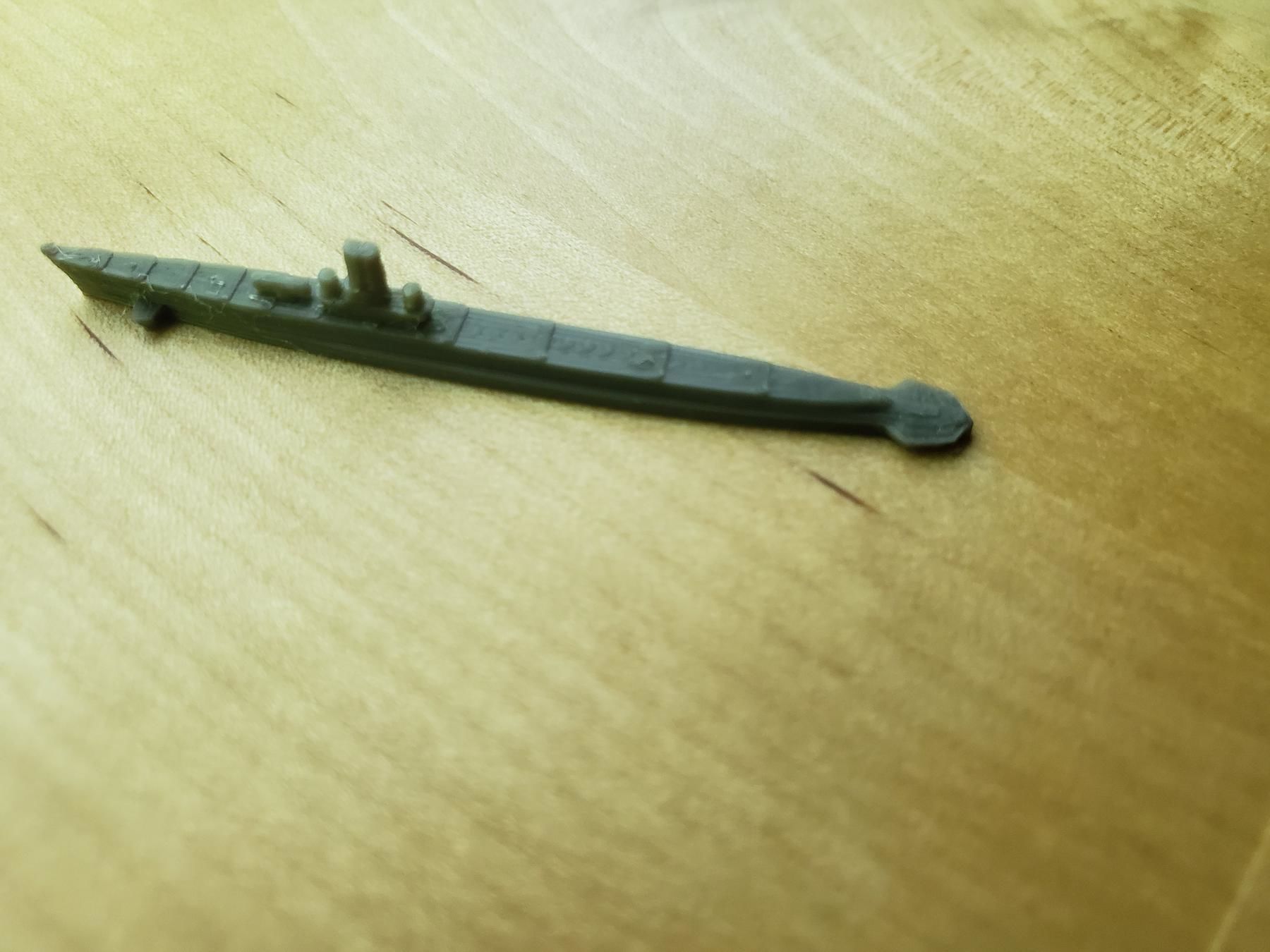 US Balao Class Submarine Free 3D print model_4