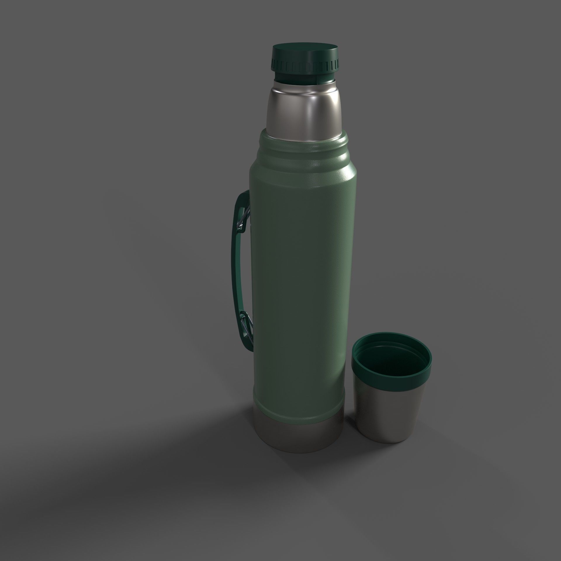 Thermo Bottle Free 3D model_2