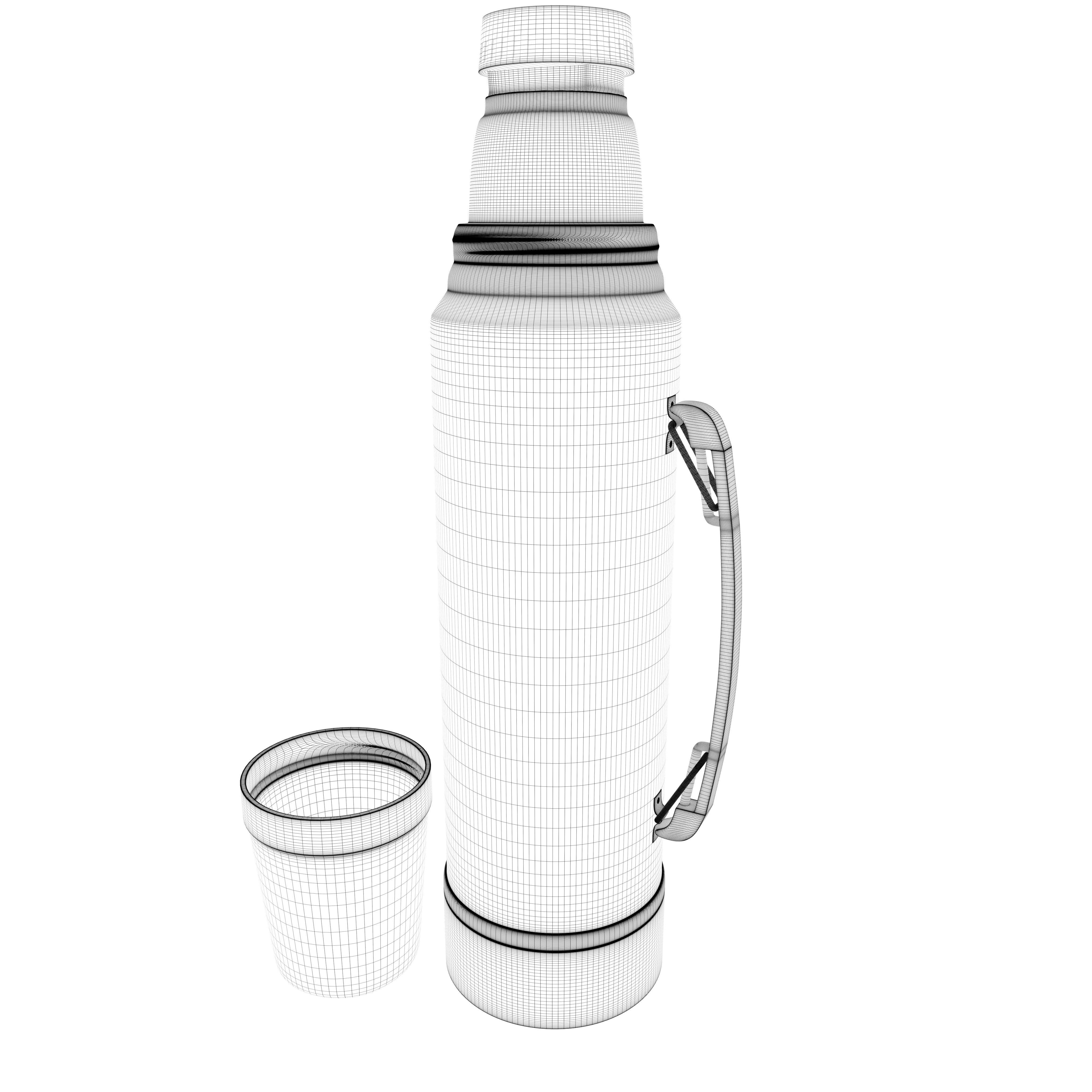 Thermo Bottle Free 3D model_5