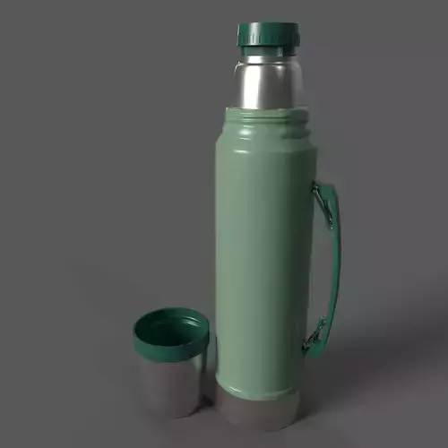 Thermo Bottle Free 3D model