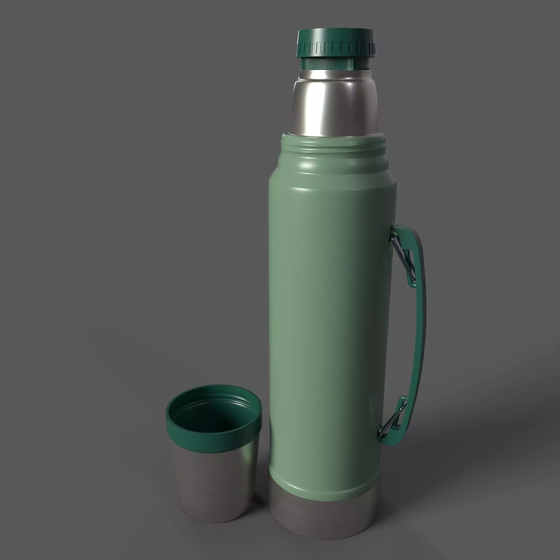 Thermo Bottle Free 3D model_0