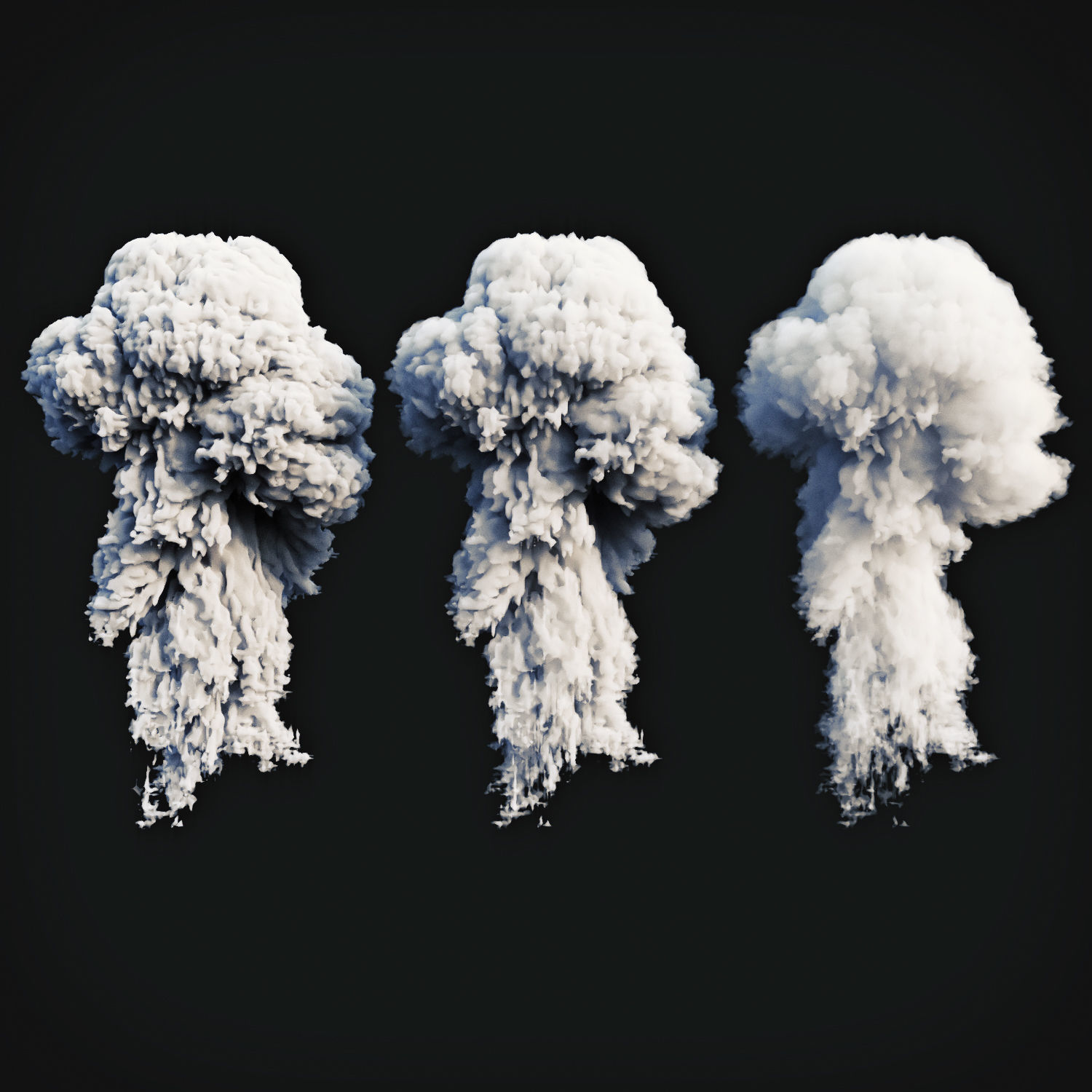 Smoke Explosion 2 3D model_1