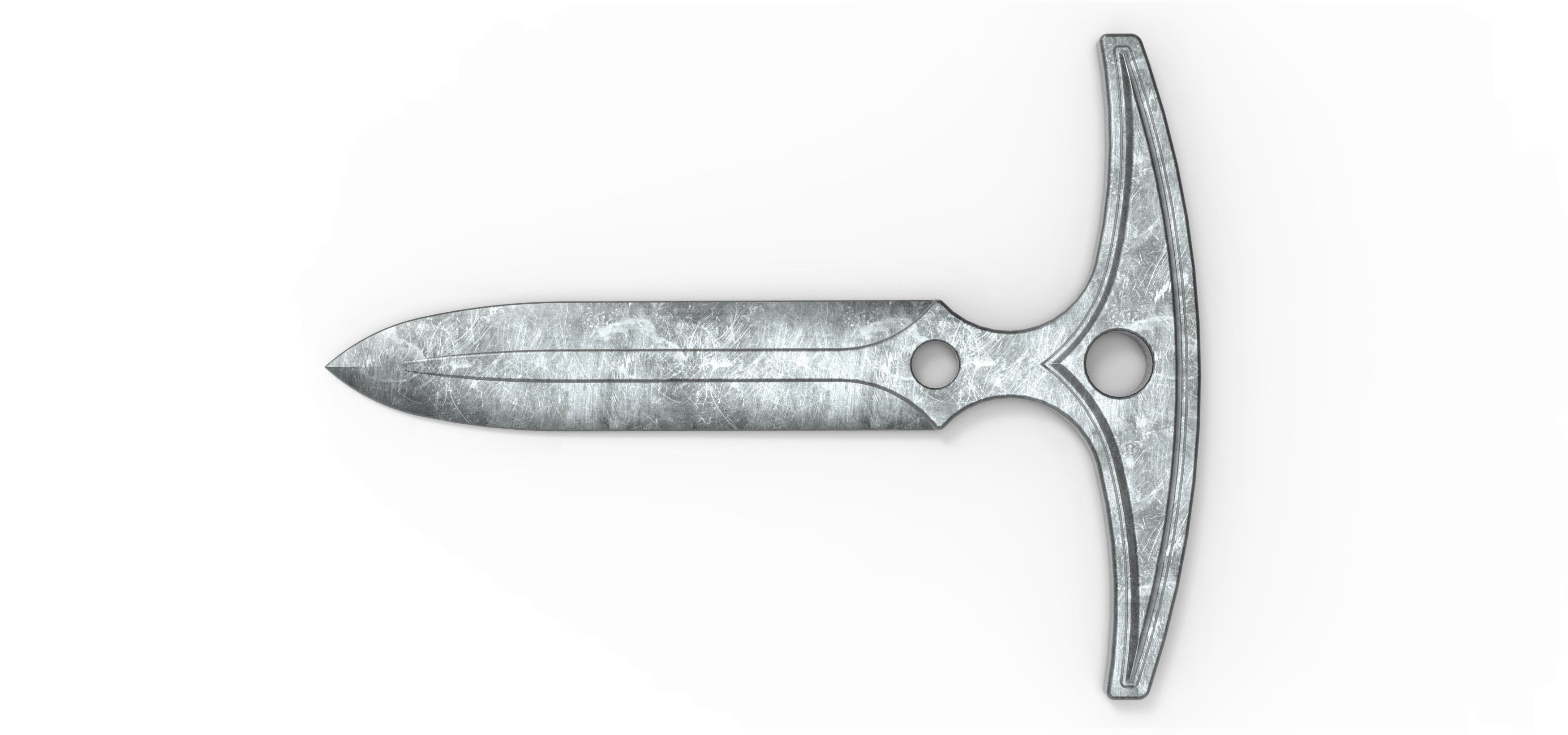 Mangalore Knife from the movie The Fifth Element 1997 3D print model_8