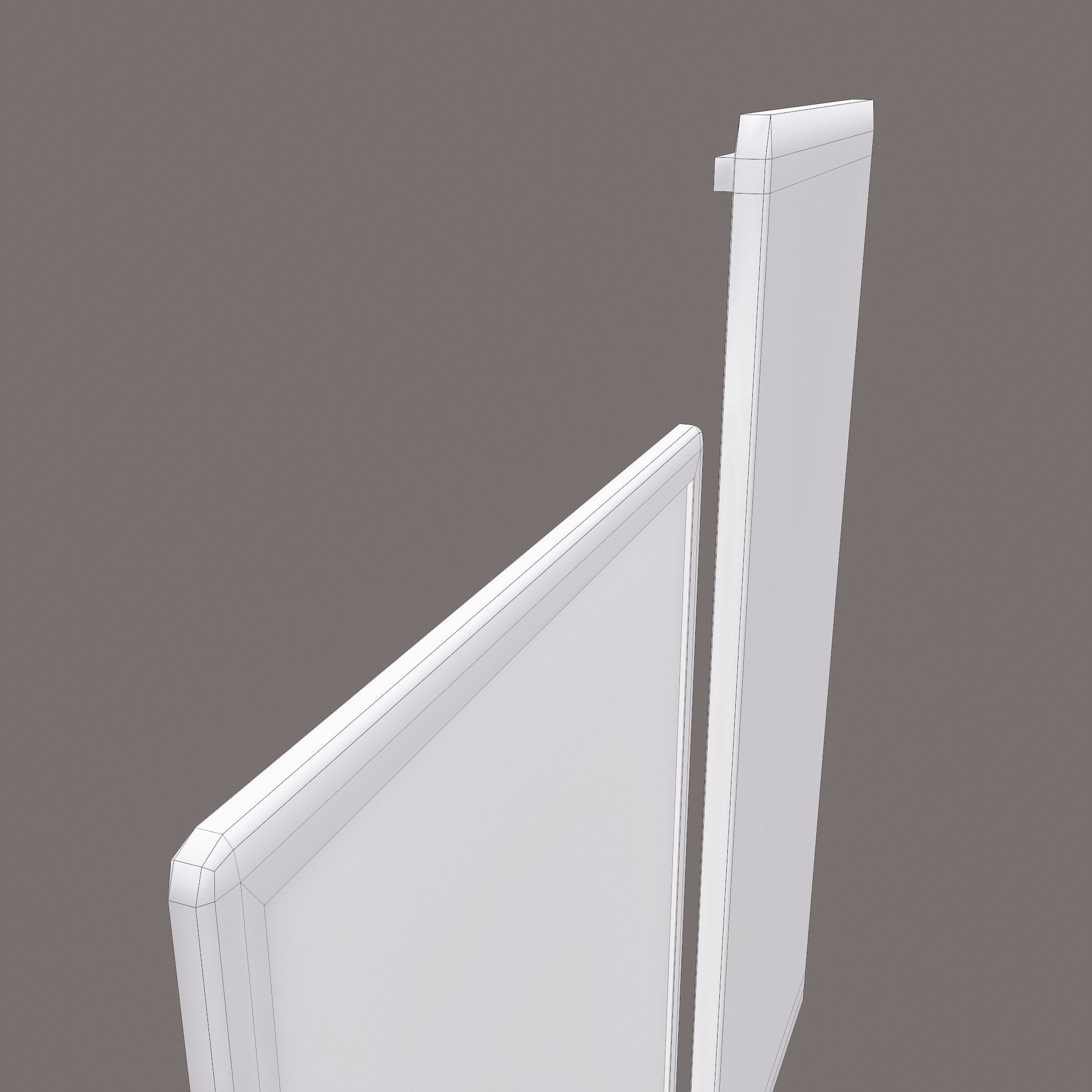 Sci-Fi Neon Door and Sign Free low-poly 3D model_18