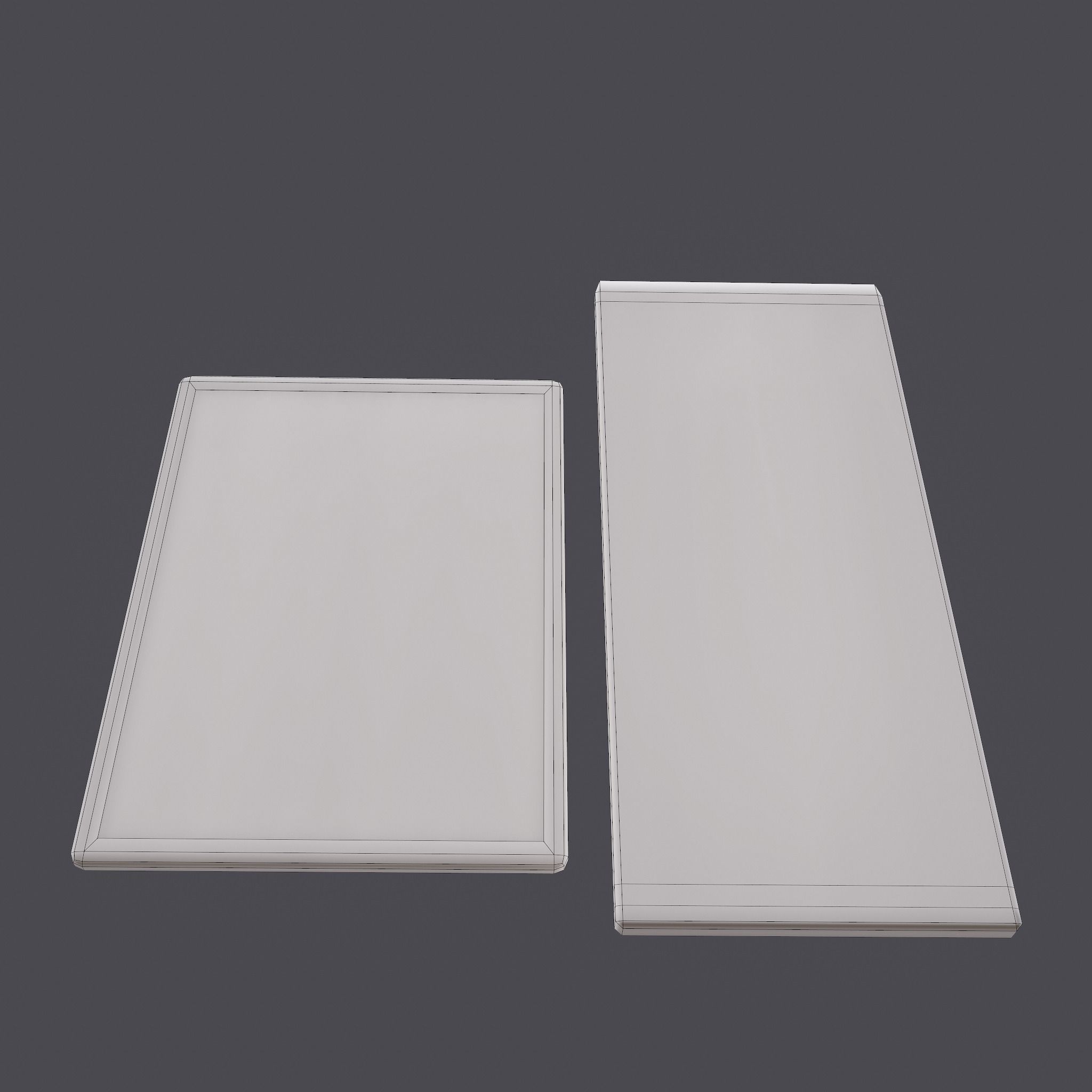 Sci-Fi Neon Door and Sign Free low-poly 3D model_14