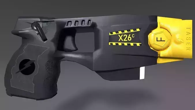 x26 Taser Low-poly 3D model