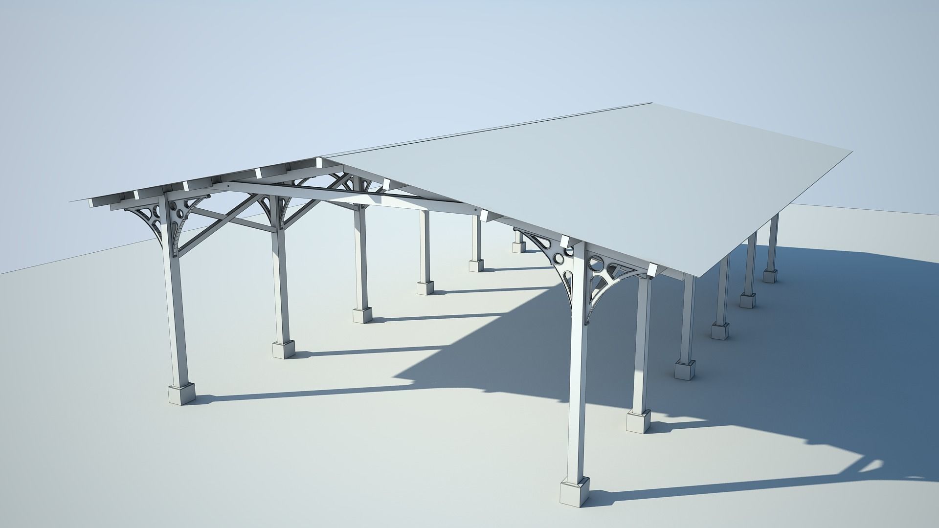 Old Shelter 3D model_5