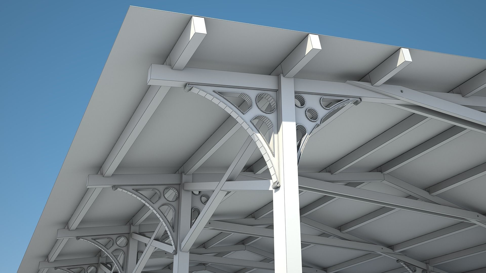 Old Shelter 3D model_11