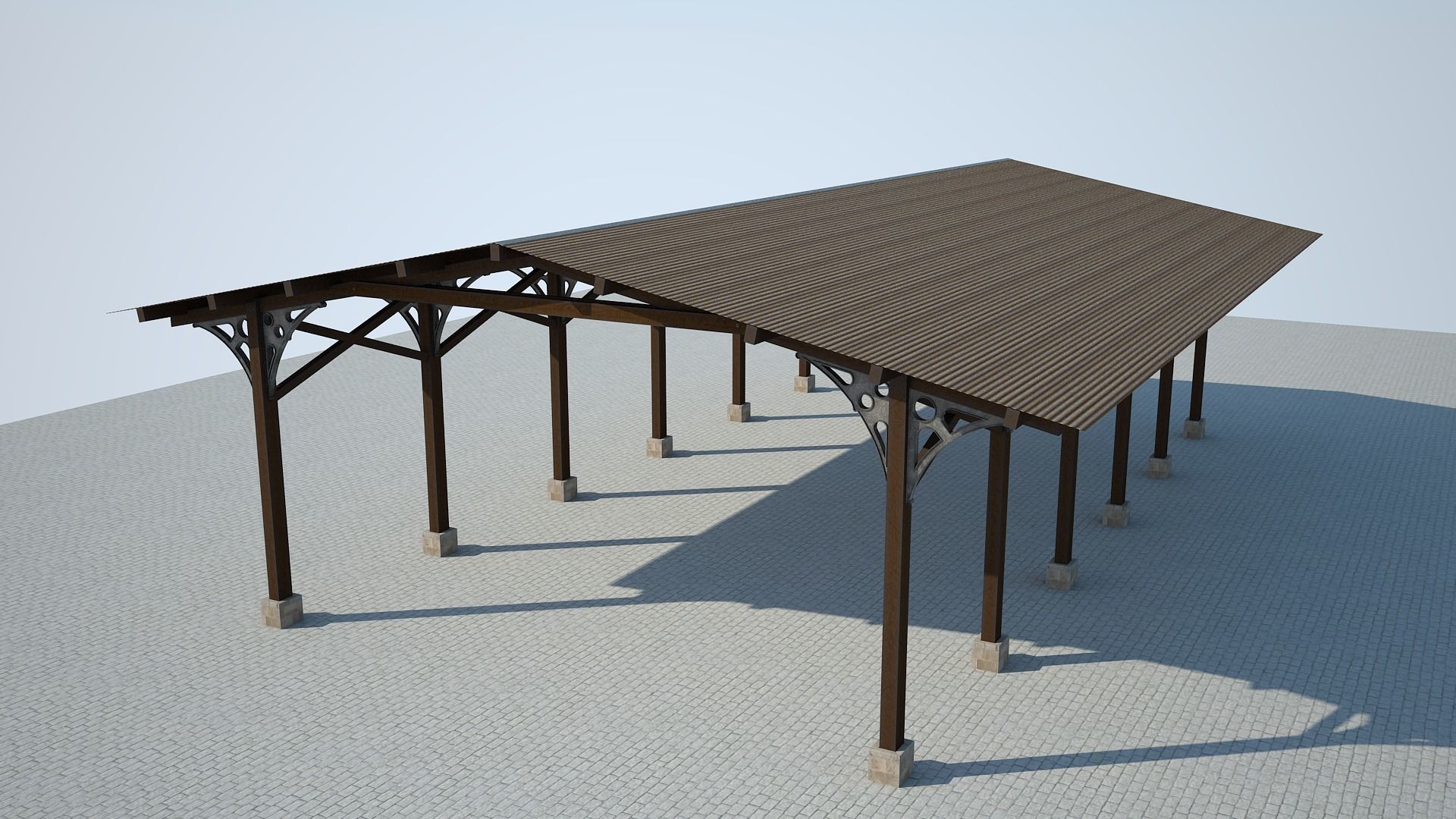 Old Shelter 3D model_4