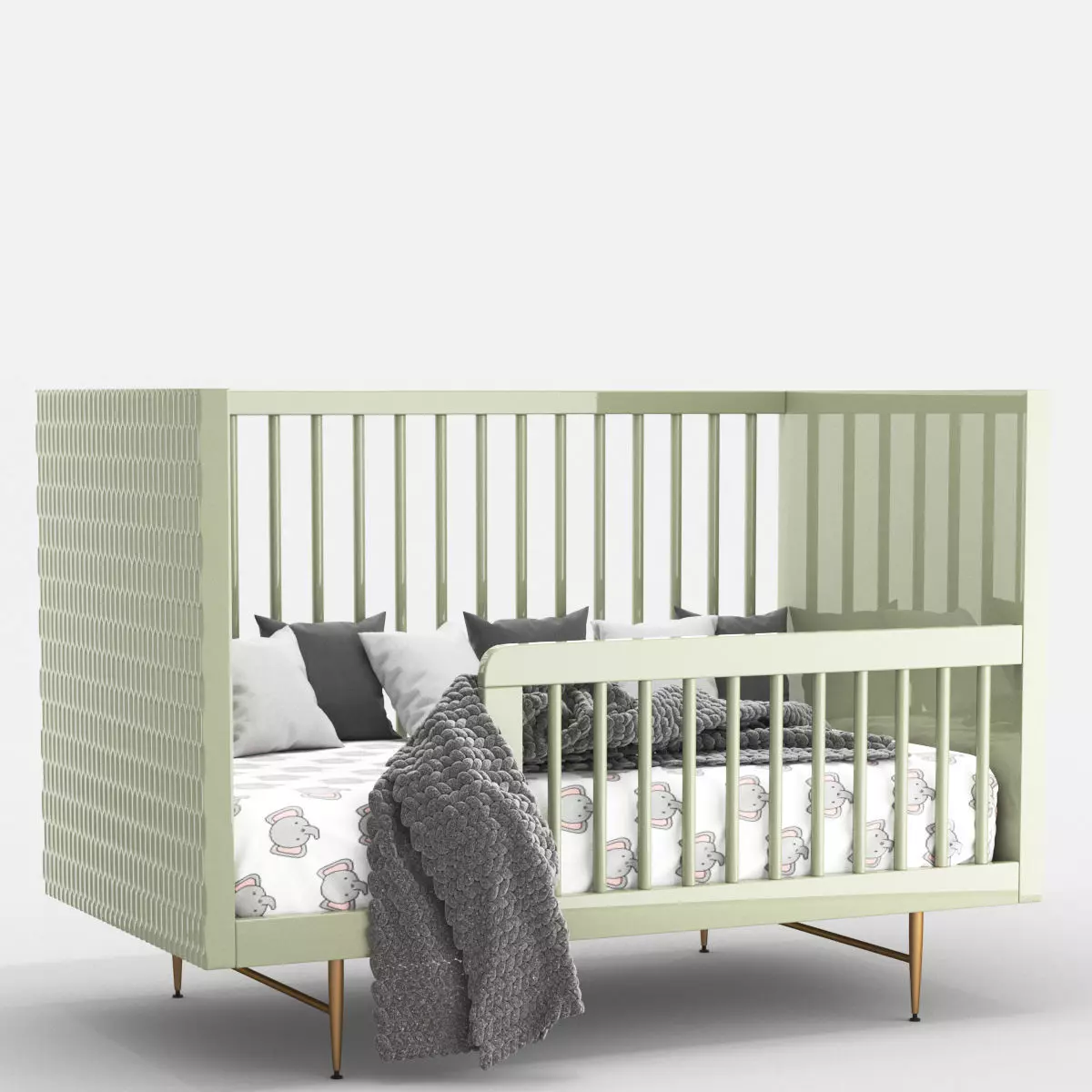 Audrey Crib 3D model_0