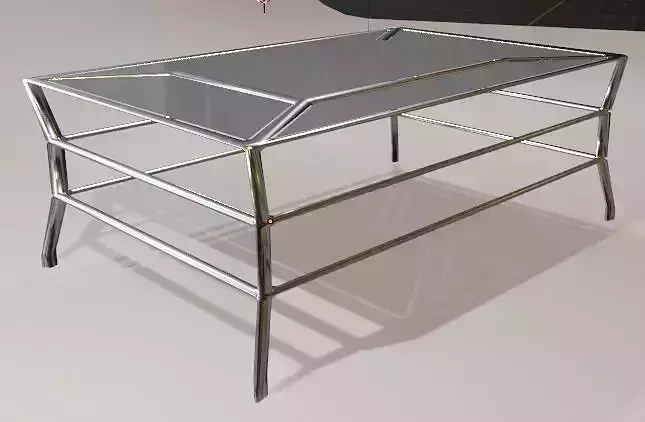 Modern glass table 