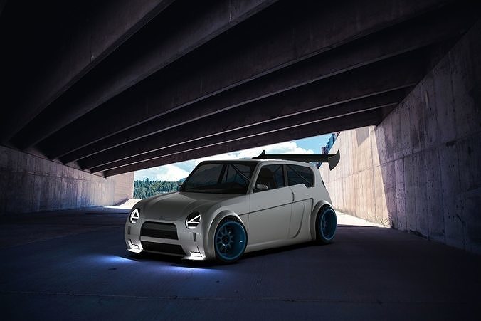 UrbanGo D Concept 3D model