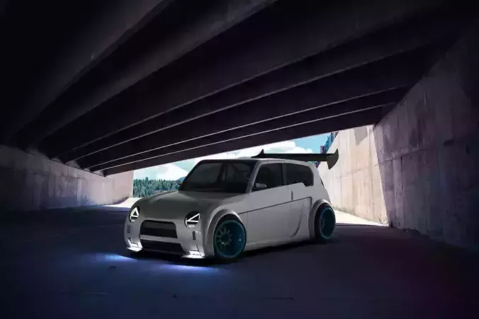 UrbanGo D Concept 3D model