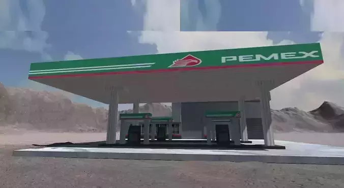 GASESTATION pemex gas station