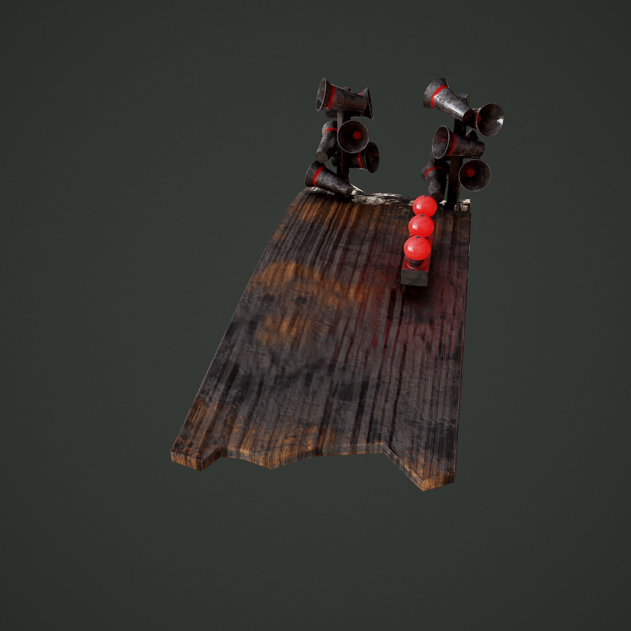 Megafons Board  Free 3D model_10
