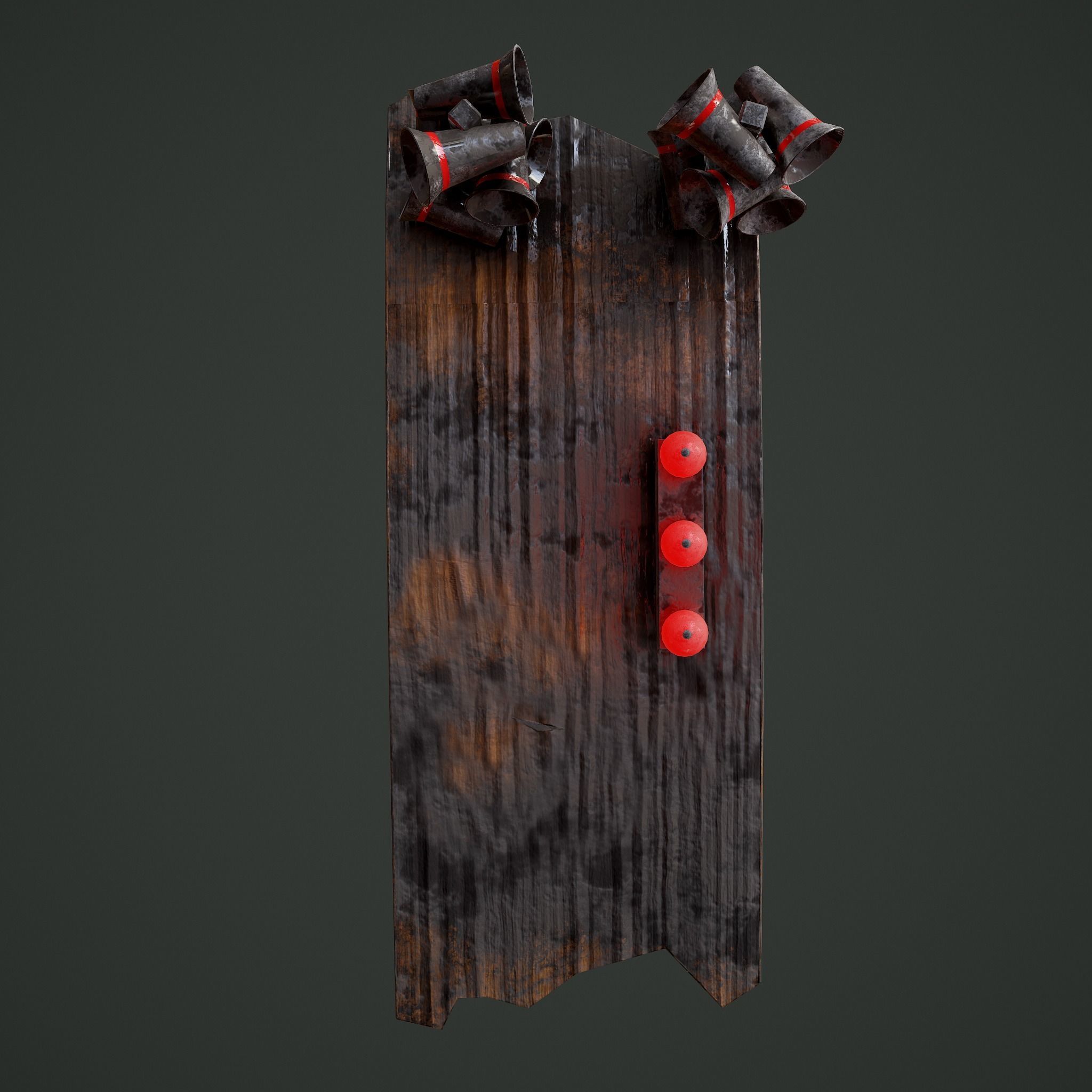 Megafons Board  Free 3D model_11