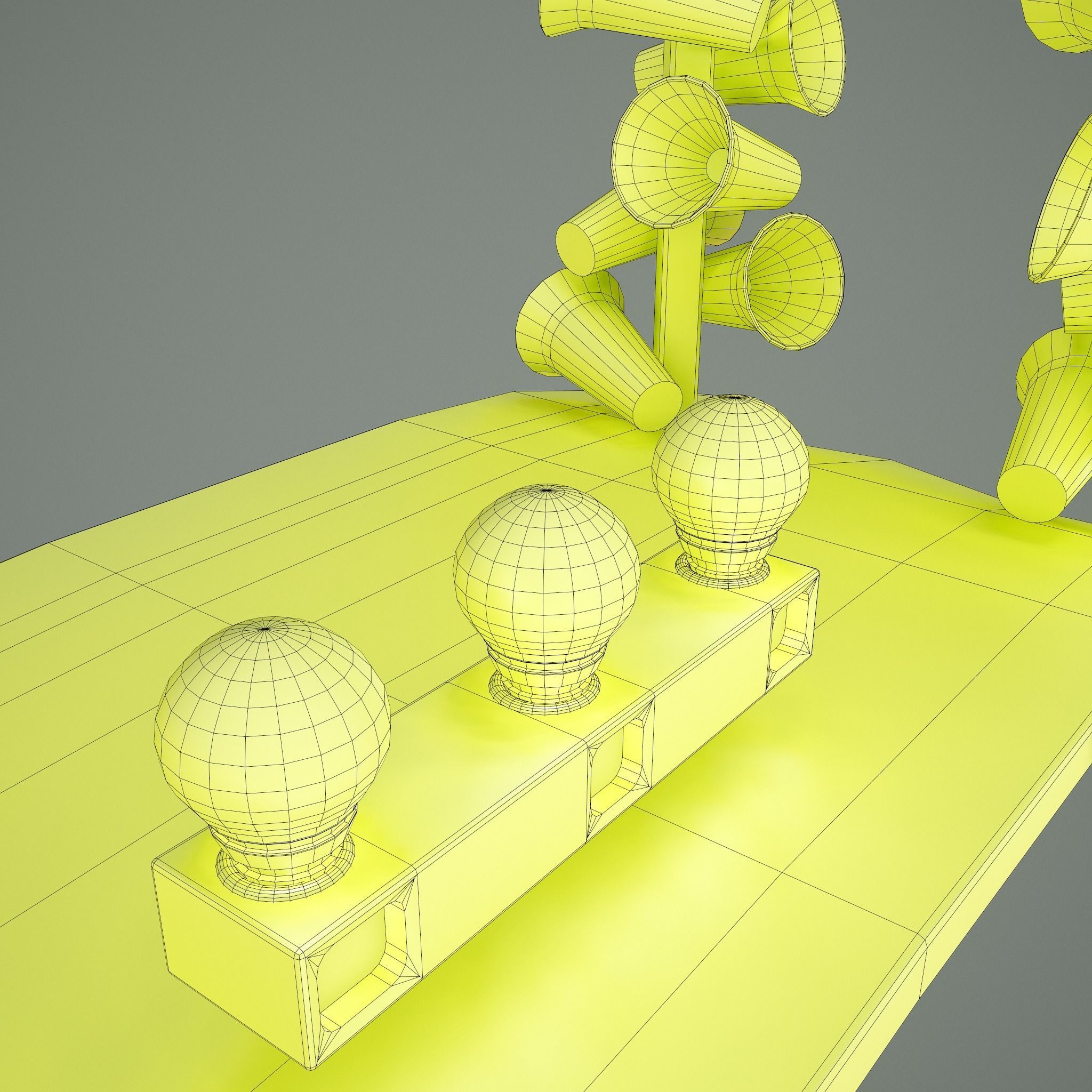 Megafons Board  Free 3D model_29