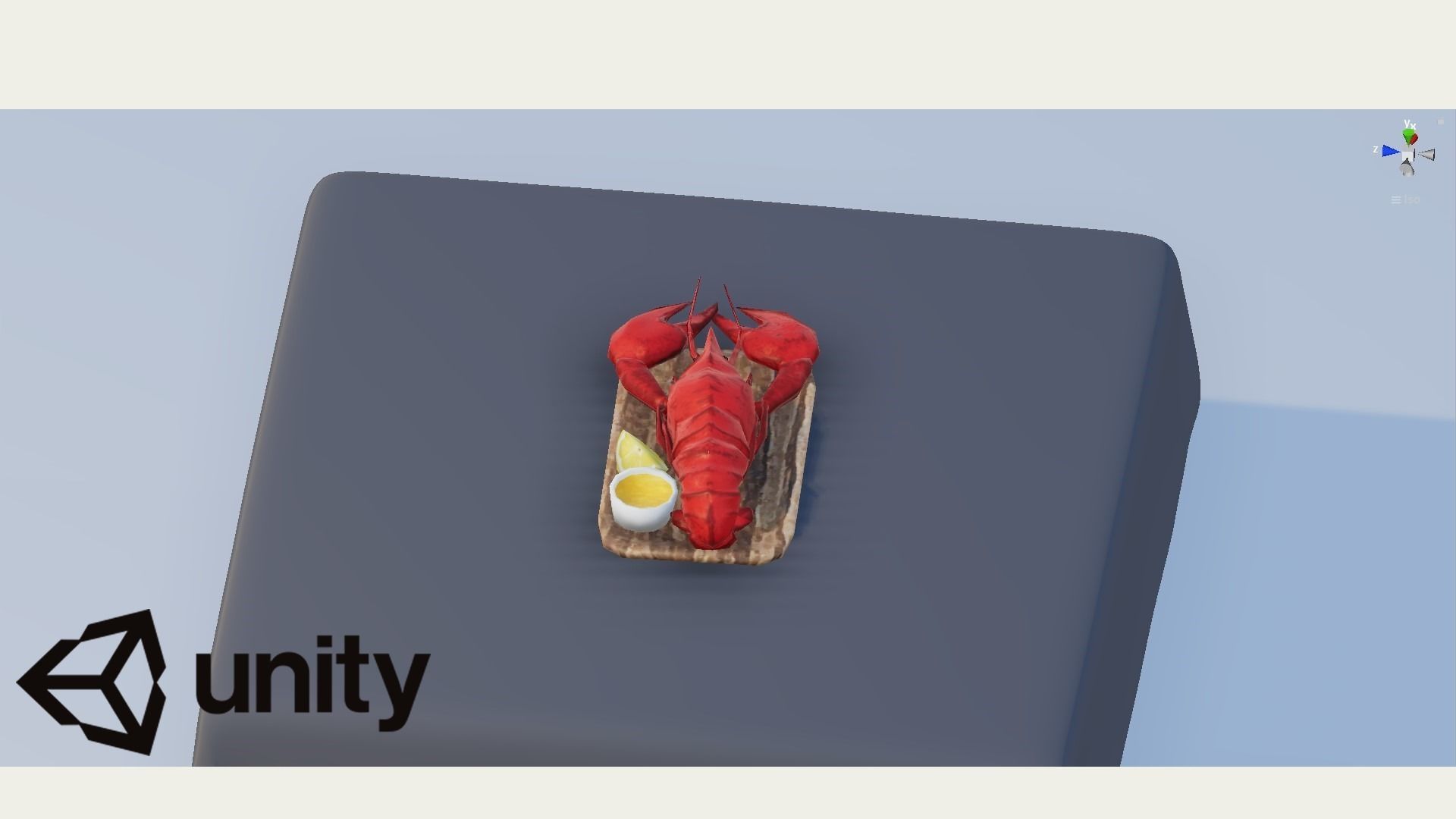 Lobster G09 Low-poly 3D model_9