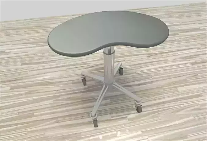 Kidney bean shaped Laptop Table