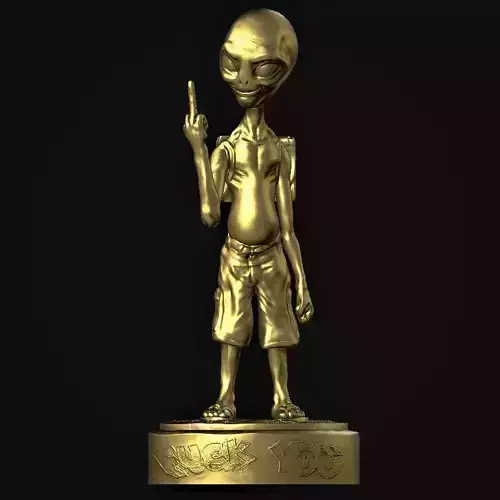 Paul The Alien 3D print model