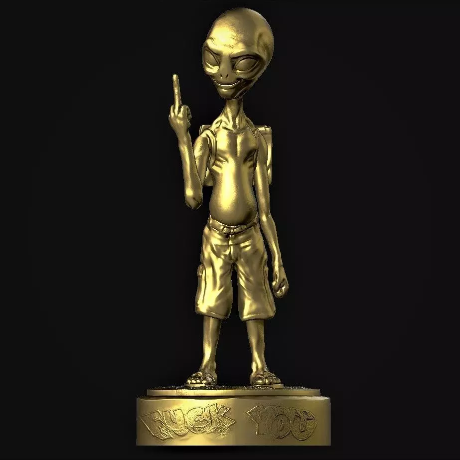Paul The Alien 3D print model_0
