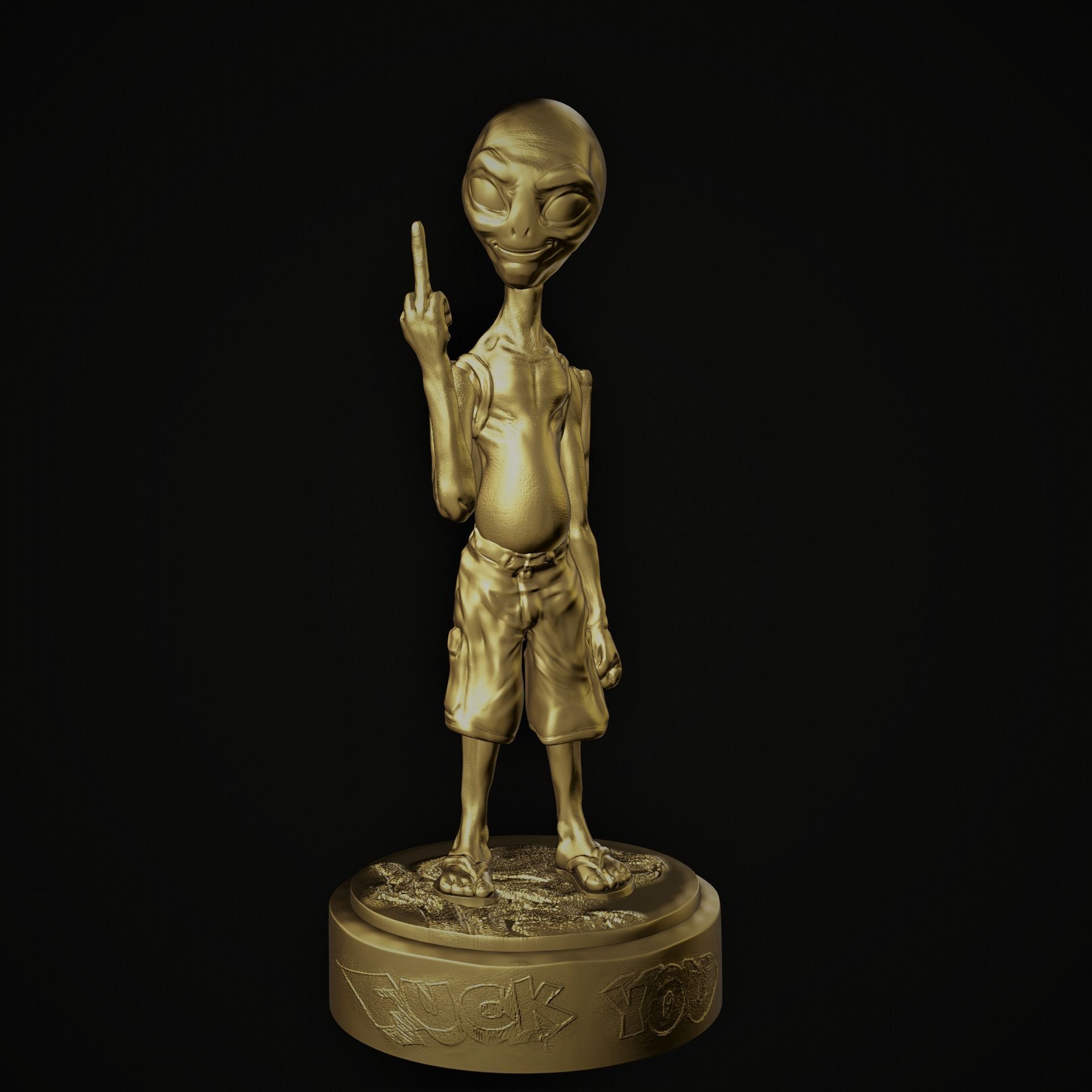 Paul The Alien 3D print model_2