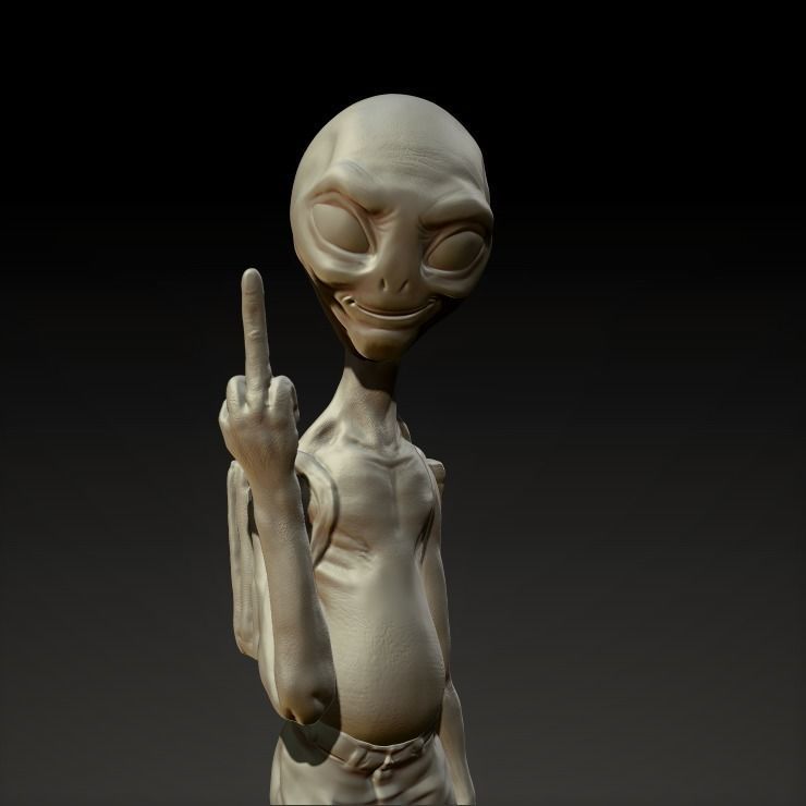 Paul The Alien 3D print model_3
