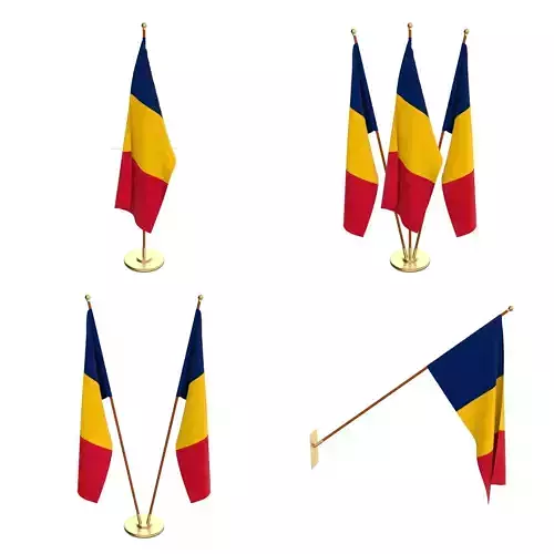 Chad Flag Pack