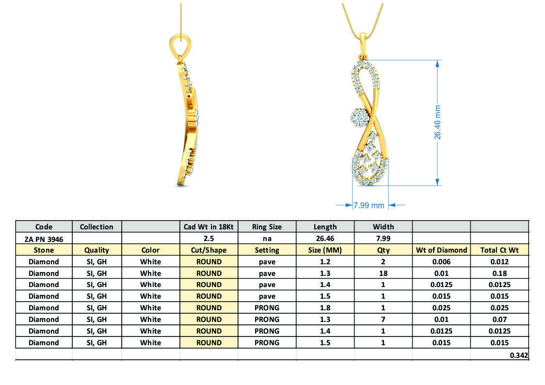 36 Women pendant-earrings set 3dm stl render detail 3D print model_19